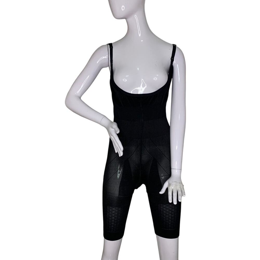 Slim 'N Lift Shapewear Under Bust Full Body Black Adjustable Straps Size XXL